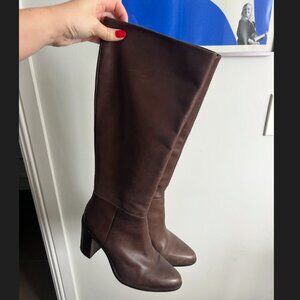 Vince Camuto Brown Leather Boots